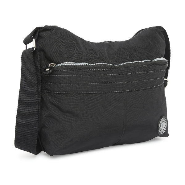 BAOMI CRINKLE SHOULDER BAG Range Black Soft One Size Shoulder Bag