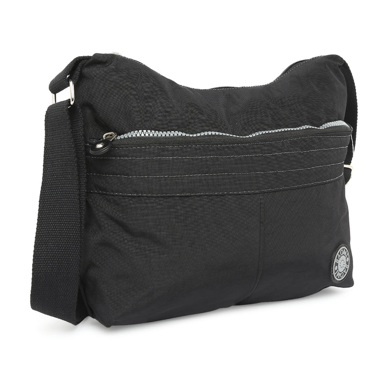 BAOMI CRINKLE SHOULDER BAG Range Black Soft One Size Shoulder Bag