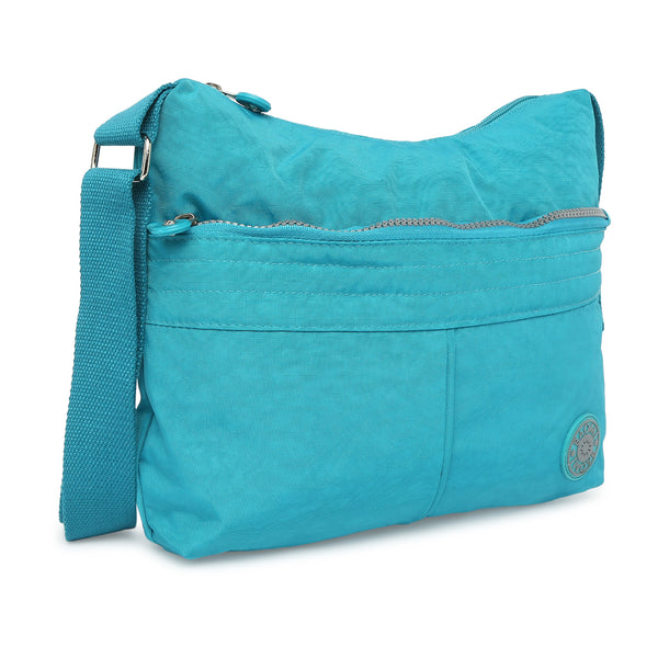 BAOMI CRINKLE SHOULDER BAG Range Blue Soft One Size Shoulder Bag
