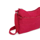 BAOMI CRINKLE SHOULDER BAG Range Fuchsia Red Soft One Size Shoulder Bag