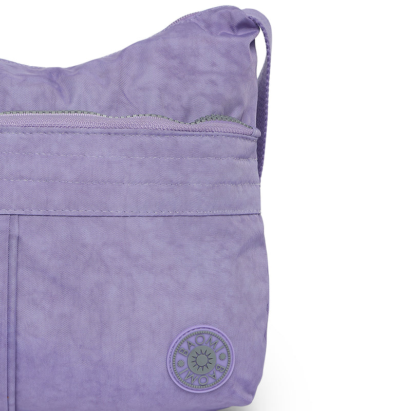 BAOMI CRINKLE SHOULDER BAG Range Light Purple Soft One Size Shoulder Bag