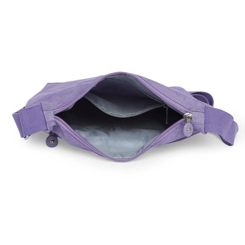 BAOMI CRINKLE SHOULDER BAG Range Light Purple Soft One Size Shoulder Bag