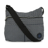 BAOMI CRINKLE SHOULDER BAG Range Black & White Soft One Size Shoulder Bag