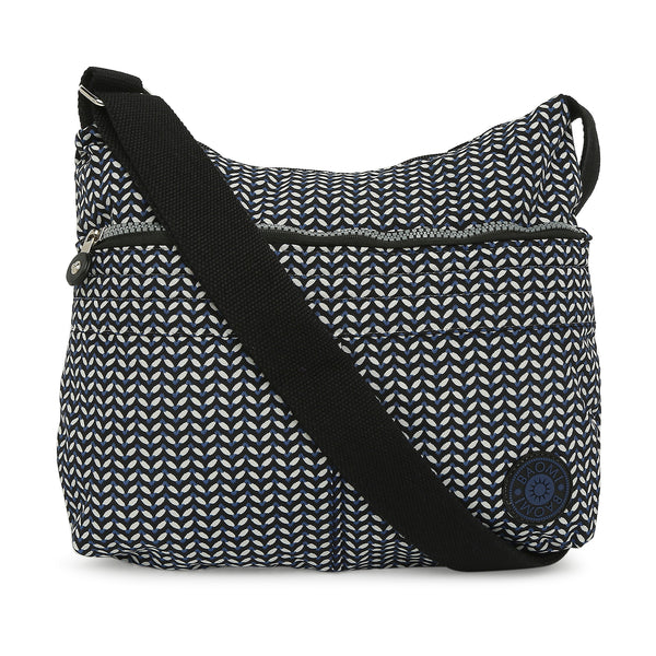 BAOMI CRINKLE SHOULDER BAG Range Black & White Soft One Size Shoulder Bag