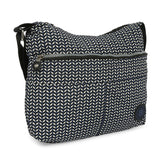BAOMI CRINKLE SHOULDER BAG Range Black & White Soft One Size Shoulder Bag