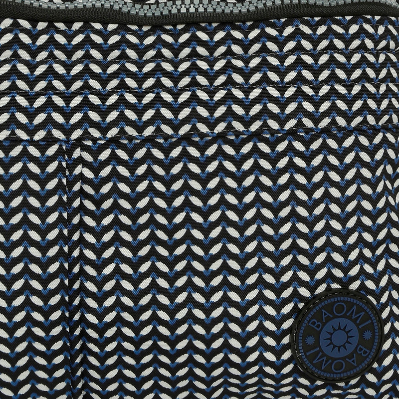 BAOMI CRINKLE SHOULDER BAG Range Black & White Soft One Size Shoulder Bag