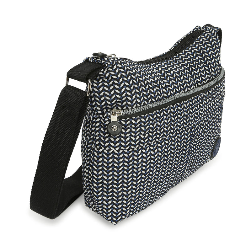 BAOMI CRINKLE SHOULDER BAG Range Black & White Soft One Size Shoulder Bag
