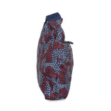 BAOMI CRINKLE SHOULDER BAG Range Blue & Red Soft One Size Shoulder Bag