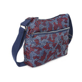 BAOMI CRINKLE SHOULDER BAG Range Blue & Red Soft One Size Shoulder Bag