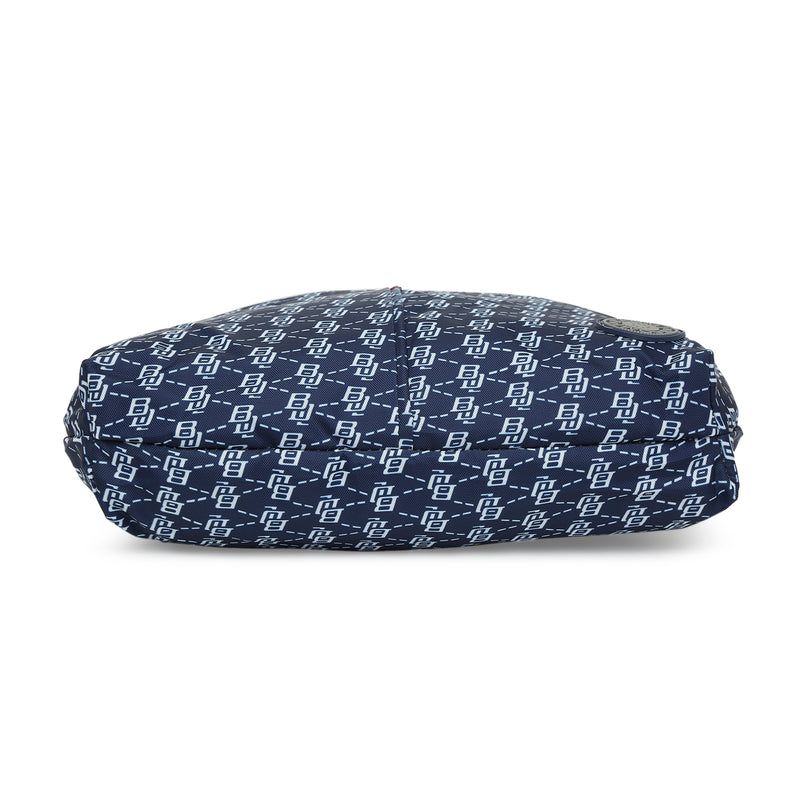 BAOMI CRINKLE SHOULDER BAG Range Blue & White Soft One Size Shoulder Bag