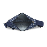 BAOMI CRINKLE SHOULDER BAG Range Blue & White Soft One Size Shoulder Bag