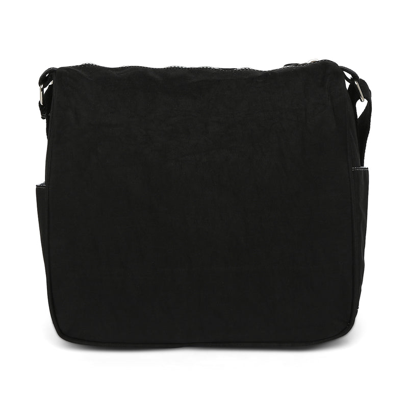 BAOMI CRINKLE SHOULDER BAG Range Black Soft One Size Shoulder Bag