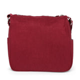 BAOMI CRINKLE SHOULDER BAG Range Dark Red Soft One Size Shoulder Bag