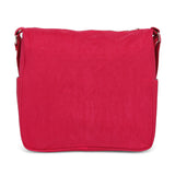 BAOMI CRINKLE SHOULDER BAG Range Fuchsia Red Soft One Size Shoulder Bag