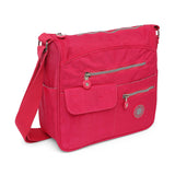 BAOMI CRINKLE SHOULDER BAG Range Fuchsia Red Soft One Size Shoulder Bag