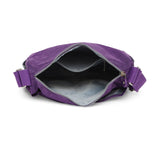 BAOMI CRINKLE SHOULDER BAG Range Purple Soft One Size Shoulder Bag