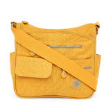 BAOMI CRINKLE SHOULDER BAG Range Yellow Soft One Size Shoulder Bag
