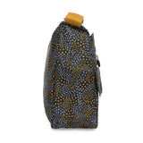 BAOMI CRINKLE SHOULDER BAG Range Black & Yellow Soft One Size Shoulder Bag