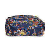 BAOMI CRINKLE SHOULDER BAG Range Blue & Yellow Floral Soft One Size Shoulder Bag