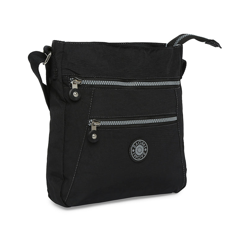 BAOMI CRINKLE SHOULDER BAG Range Black Soft One Size Shoulder Bag