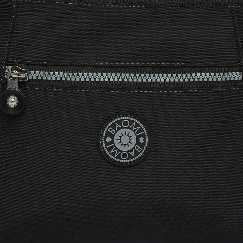 BAOMI CRINKLE SHOULDER BAG Range Black Soft One Size Shoulder Bag