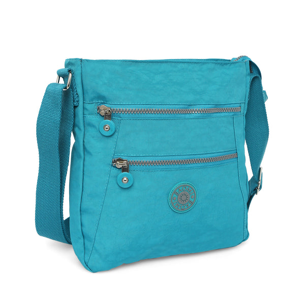 BAOMI CRINKLE SHOULDER BAG Range Blue Soft One Size Shoulder Bag