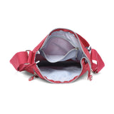 BAOMI CRINKLE SHOULDER BAG Range Dark Red Soft One Size Shoulder Bag