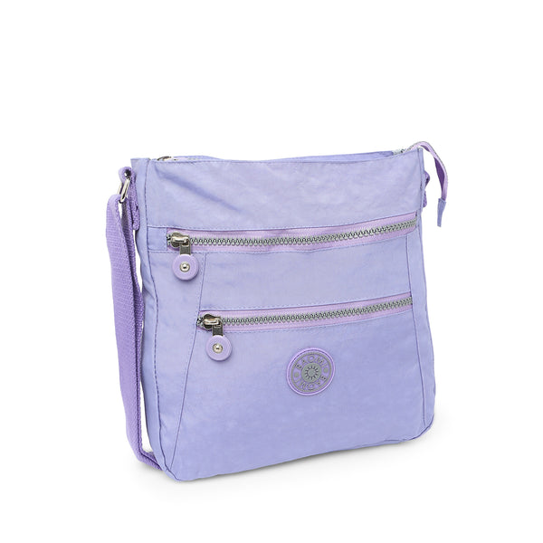 BAOMI CRINKLE SHOULDER BAG Range Light Purple Soft One Size Shoulder Bag