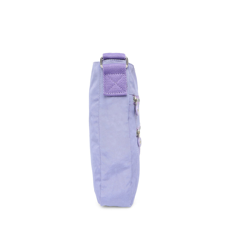 BAOMI CRINKLE SHOULDER BAG Range Light Purple Soft One Size Shoulder Bag