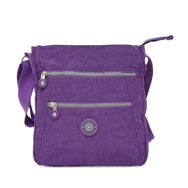 BAOMI CRINKLE SHOULDER BAG Range Purple Soft One Size Shoulder Bag