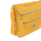 BAOMI CRINKLE SHOULDER BAG Range Yellow Soft One Size Shoulder Bag