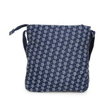 BAOMI CRINKLE SHOULDER BAG Range Blue & White Soft One Size Shoulder Bag