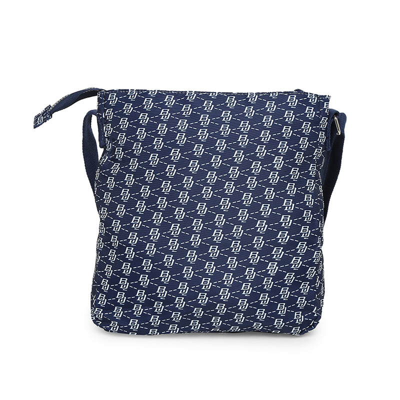 BAOMI CRINKLE SHOULDER BAG Range Blue & White Soft One Size Shoulder Bag