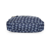 BAOMI CRINKLE SHOULDER BAG Range Blue & White Soft One Size Shoulder Bag