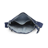 BAOMI CRINKLE SHOULDER BAG Range Blue & White Soft One Size Shoulder Bag