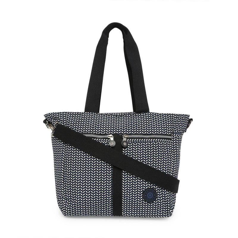 BAOMI CRINKLE SHOULDER BAG Range Black & White Soft One Size Shoulder Bag