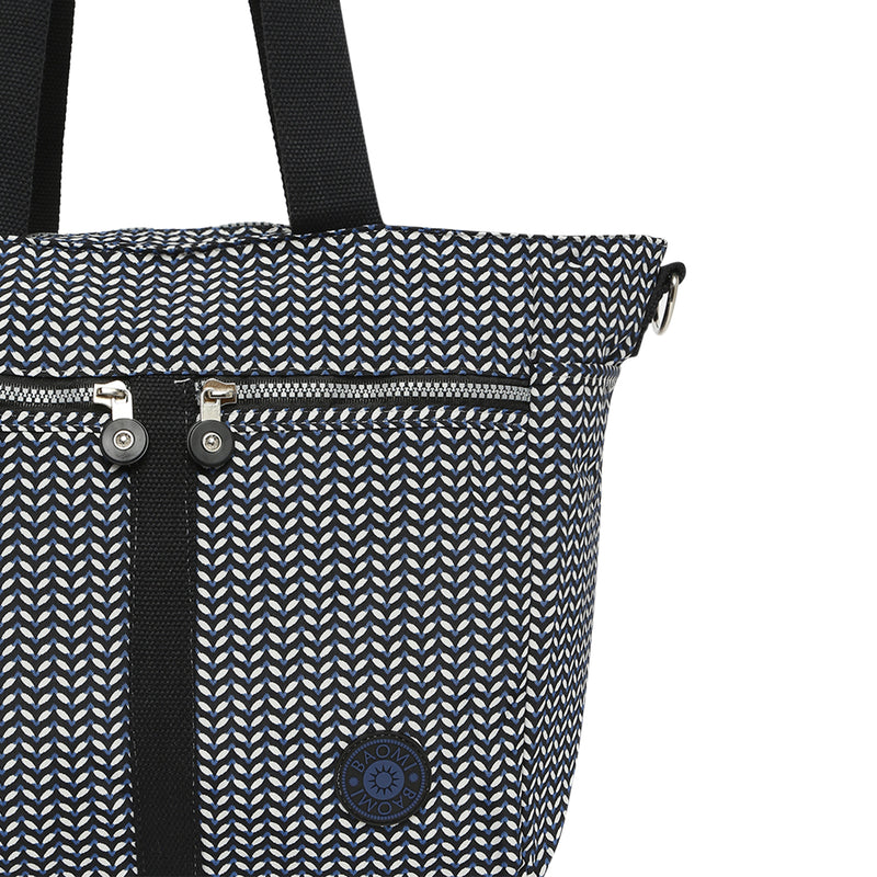 BAOMI CRINKLE SHOULDER BAG Range Black & White Soft One Size Shoulder Bag