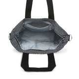BAOMI CRINKLE SHOULDER BAG Range Black & White Soft One Size Shoulder Bag