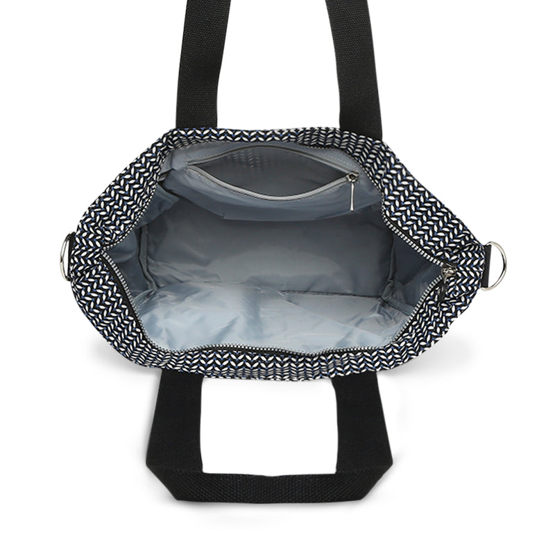 BAOMI CRINKLE SHOULDER BAG Range Black & White Soft One Size Shoulder Bag