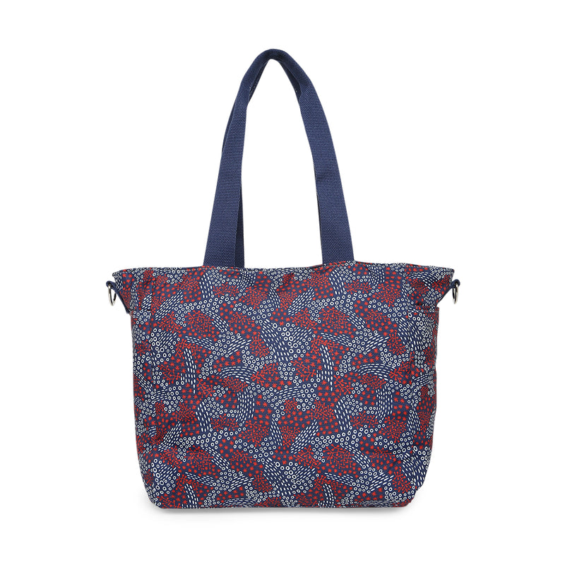BAOMI CRINKLE SHOULDER BAG Range Blue & Red Soft One Size Shoulder Bag