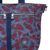 BAOMI CRINKLE SHOULDER BAG Range Blue & Red Soft One Size Shoulder Bag