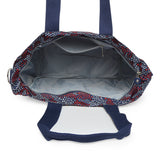 BAOMI CRINKLE SHOULDER BAG Range Blue & Red Soft One Size Shoulder Bag