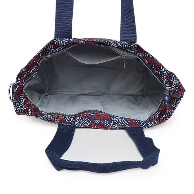 BAOMI CRINKLE SHOULDER BAG Range Blue & Red Soft One Size Shoulder Bag