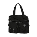 BAOMI CRINKLE HANDBAG Range Black Soft One Size Handbag