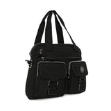 BAOMI CRINKLE HANDBAG Range Black Soft One Size Handbag