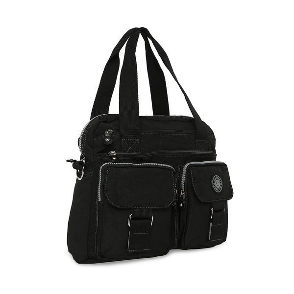 BAOMI CRINKLE HANDBAG Range Black Soft One Size Handbag
