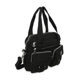 BAOMI CRINKLE HANDBAG Range Black Soft One Size Handbag