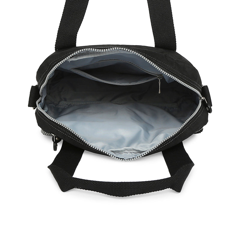 BAOMI CRINKLE HANDBAG Range Black Soft One Size Handbag