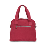 BAOMI CRINKLE HANDBAG Range Dark Red Soft One Size Handbag