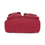 BAOMI CRINKLE HANDBAG Range Dark Red Soft One Size Handbag